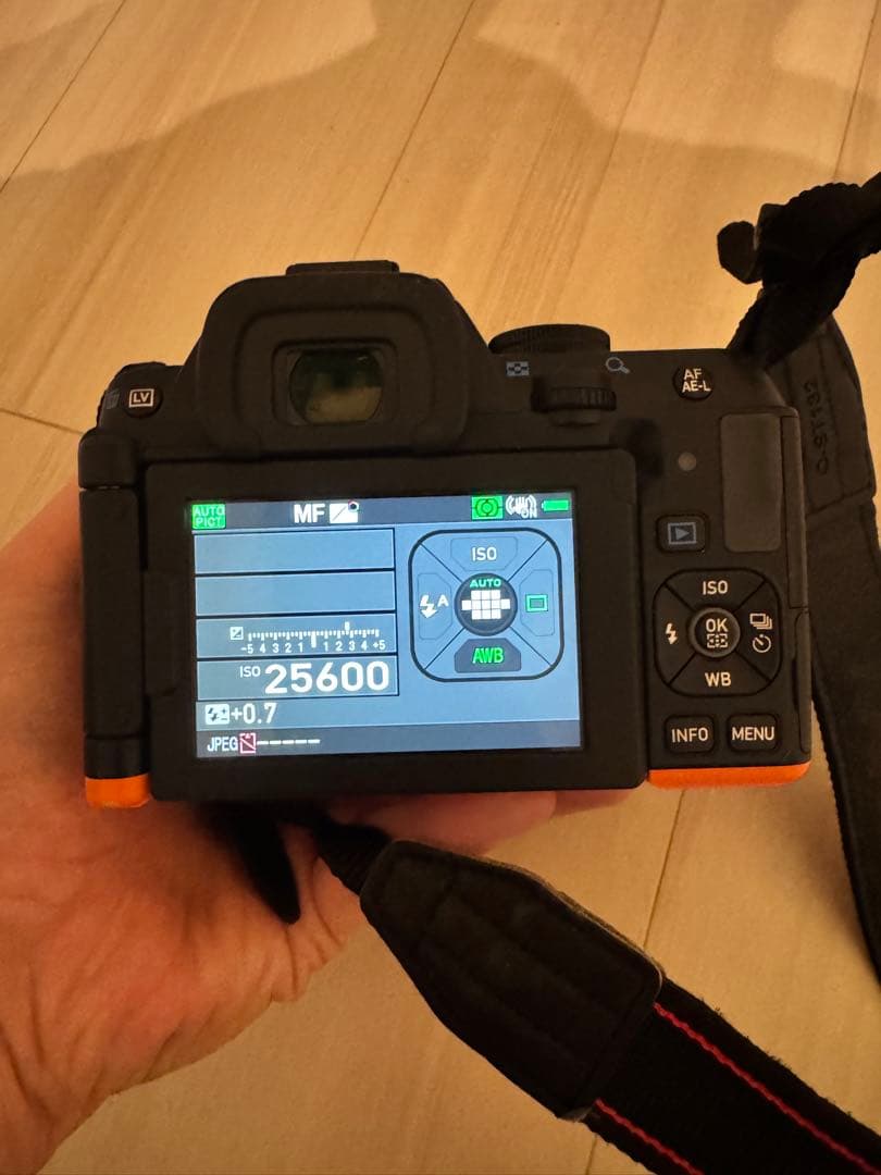 PENTAX KS2 ブラック×オレンジ