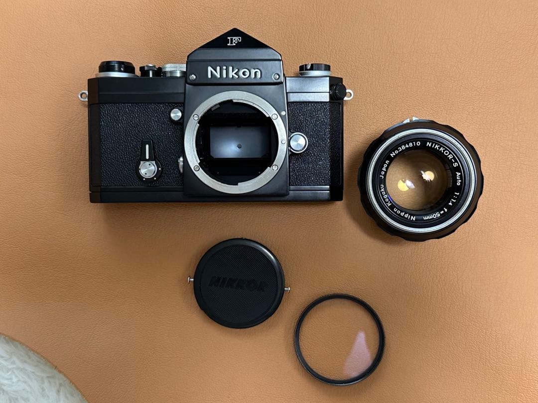 Nikon F アイレベル ボディ（後期型 アポロ）、レンズ50mm F1.4
