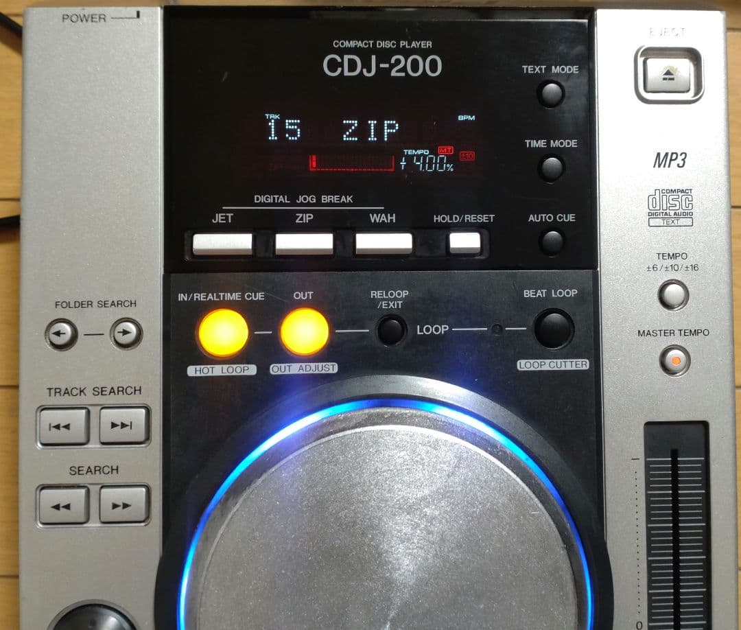 Pioneer CDJ-200　動作確認済み　送料込み　メンテ品