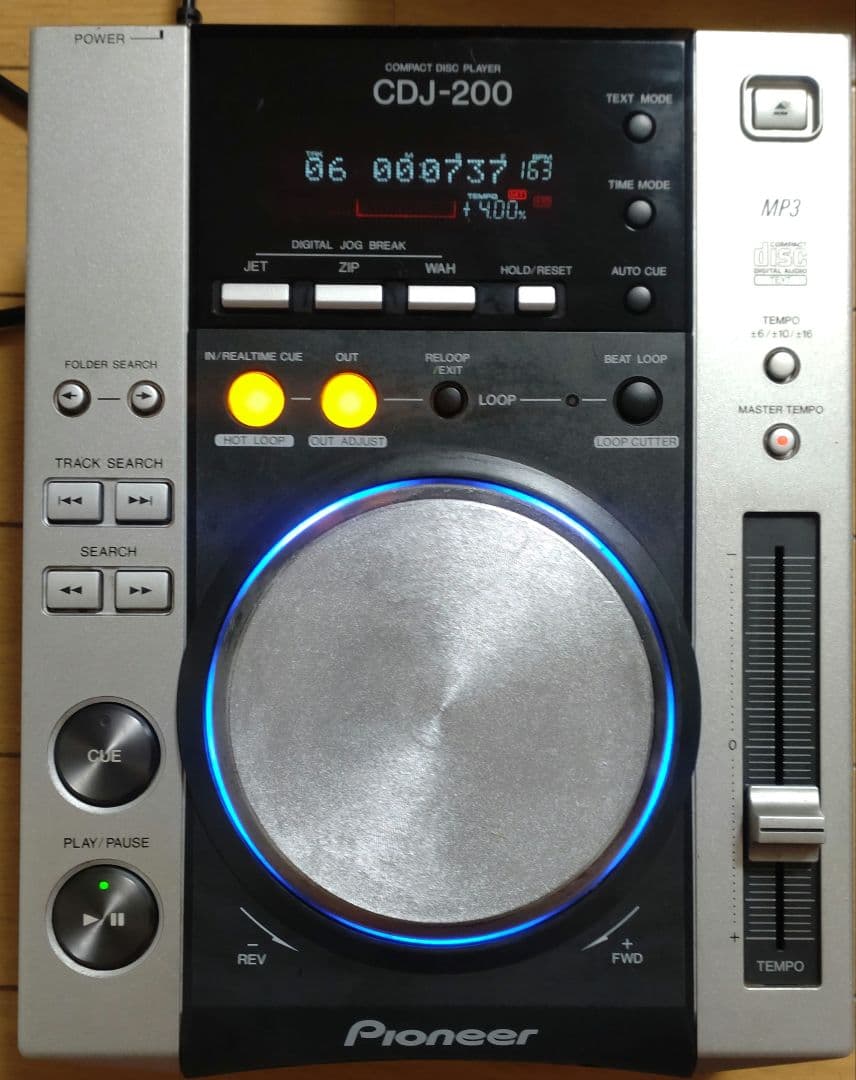 Pioneer CDJ-200　動作確認済み　送料込み　メンテ品