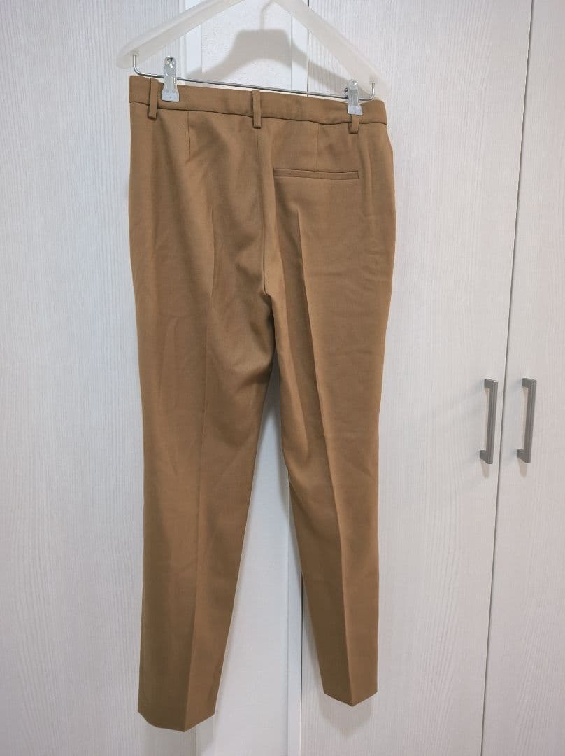 【新品】7万5千 上下セットノーカラージャケット パンツ サキソニー ウール