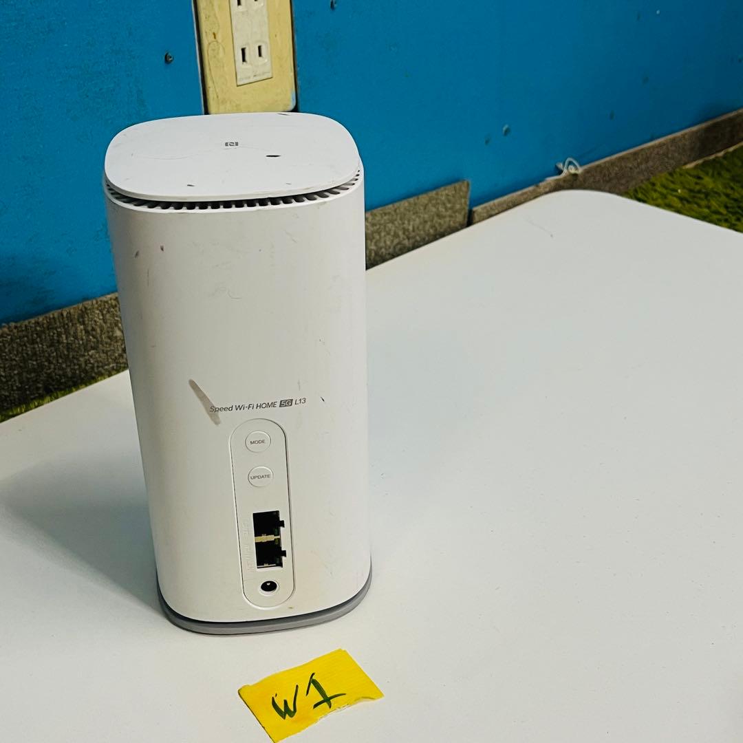 Speed Wi-Fi  5ＧL13 無線LANルーター ホワイト動作品