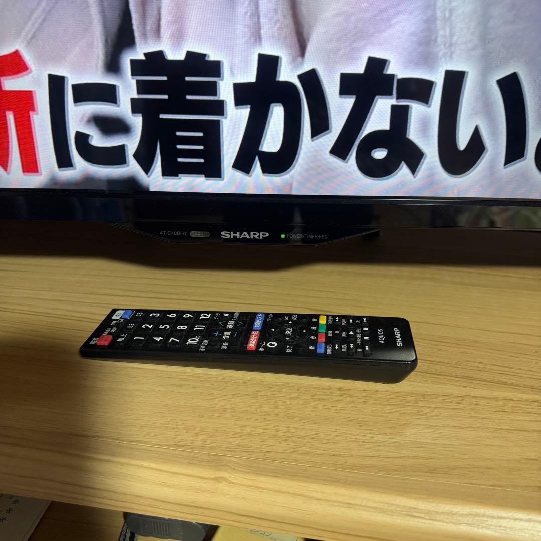 SHARPシャープ40型テレビ