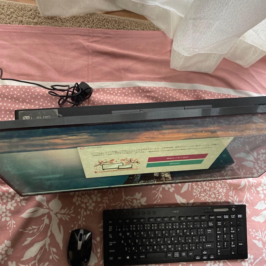 Windowsデスクトップ NEC PC-DA500MAB 27 i5 1.6Ghz 4GB HDD1TB