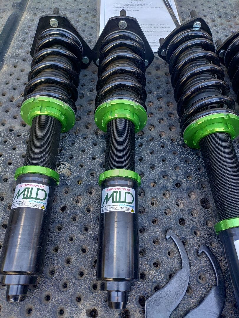 クラウン4WD車高調　中古美品１８０系　ゼロクラ　マークX　GRS181　長野市