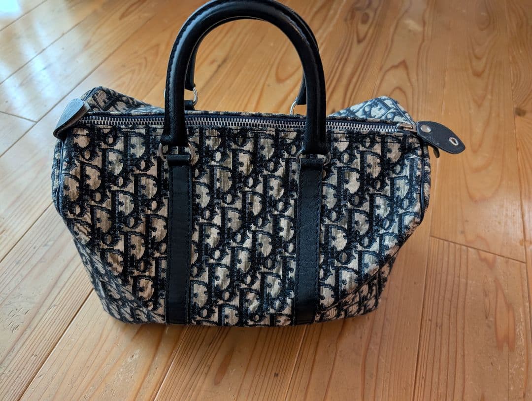 クリスチャンディオール　トロッター柄ミニボストンバッグ