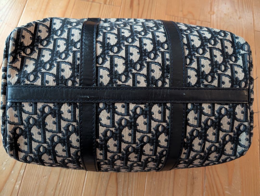 クリスチャンディオール　トロッター柄ミニボストンバッグ