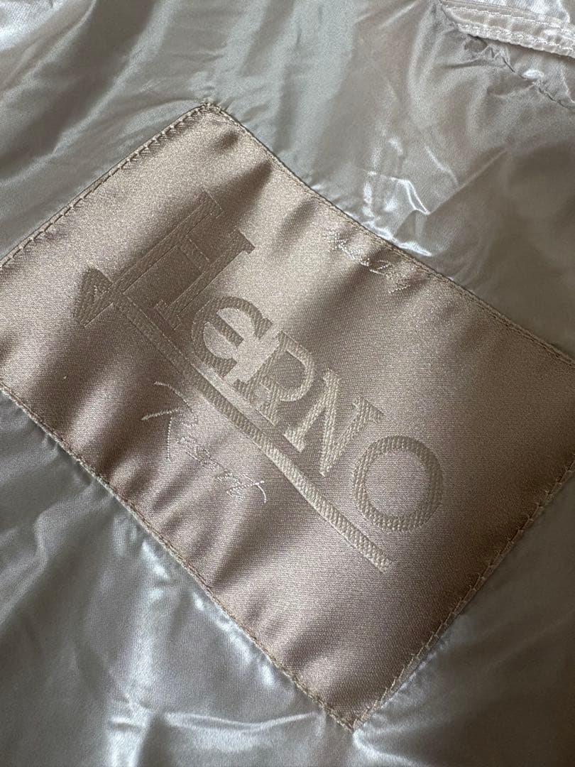 HERNO ヘルノリゾート　ニットパーカー　48サイズ　幾何学♡