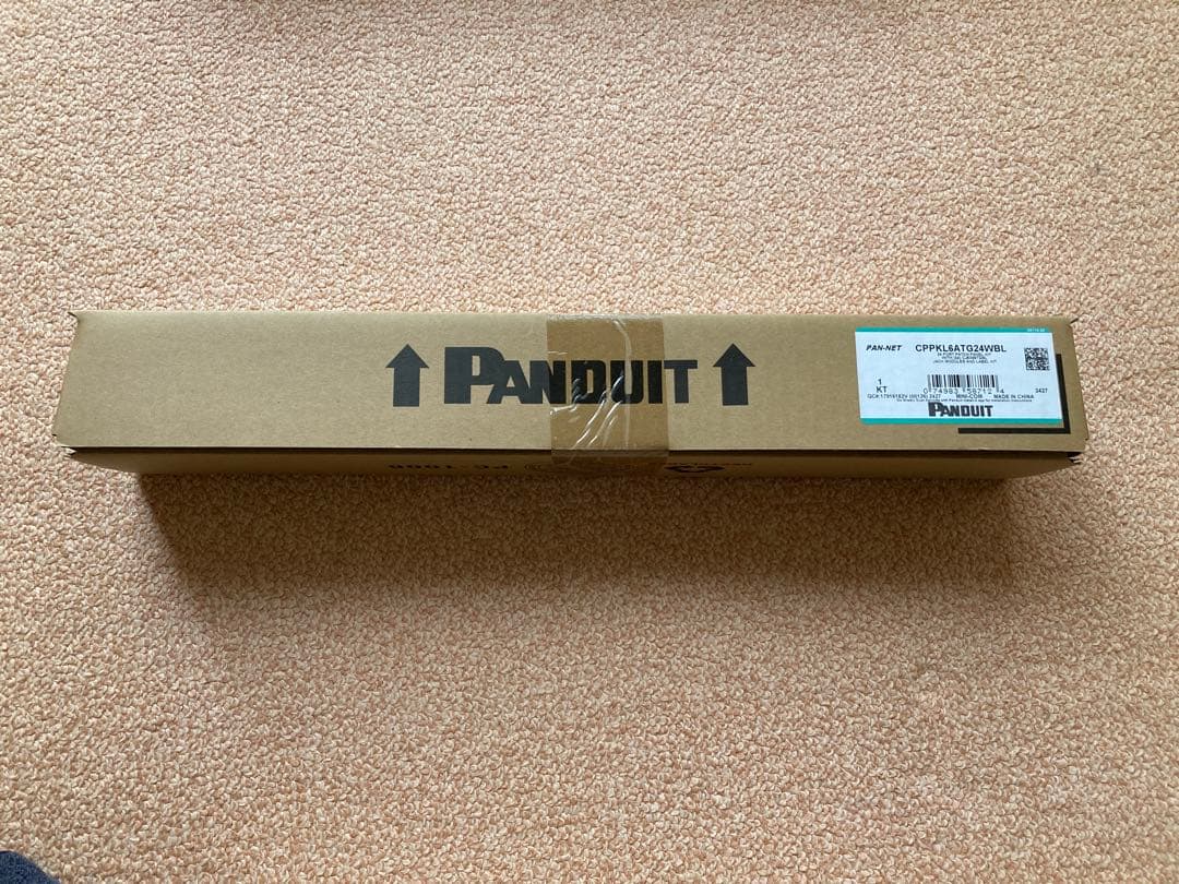 Panduit CPPKL6ATG24WBL 6Aモジュラーパッチパネルキット