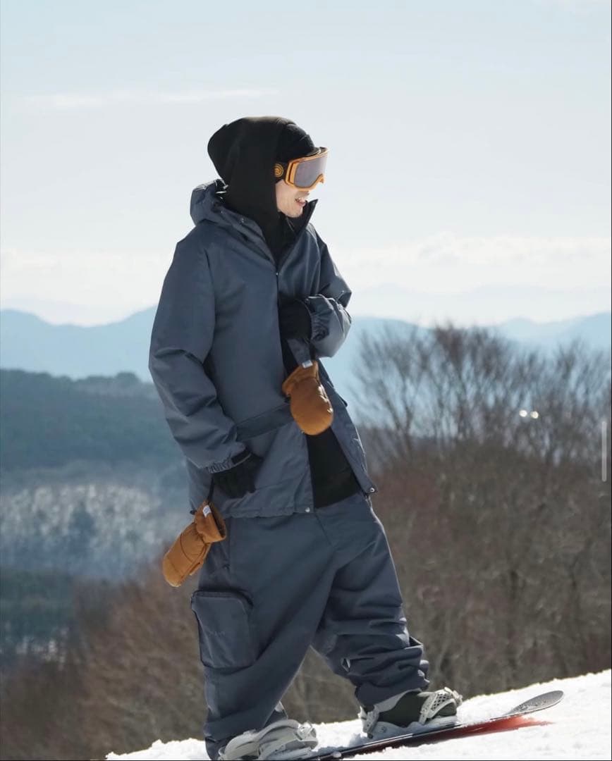 【最終値下げ】MAHF SUPPLY スノボウェアセットアップ 上2枚下1枚