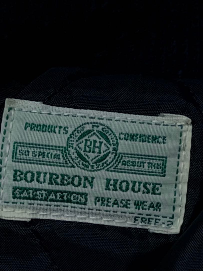 vintage 90s 別珍 BOURBON HOUSE 鷲 龍 日本スカジャン