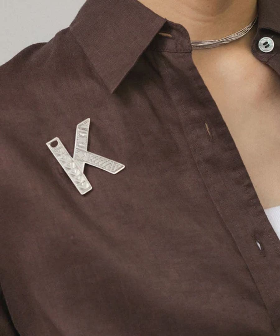 【TUAREG(トゥアレグ)for SALON】ブローチ&ネックレスK