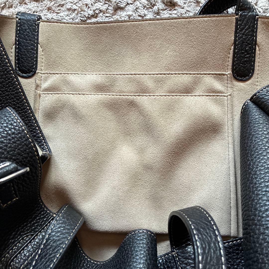 よ*ち様 【極美品】ACATE アカーテ バッグ LODOS ブラック　黒　タッ