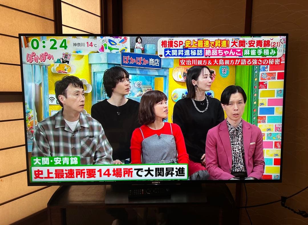 ソニー 55型 4K液晶テレビ ブラビア「KJ-55X850OD」