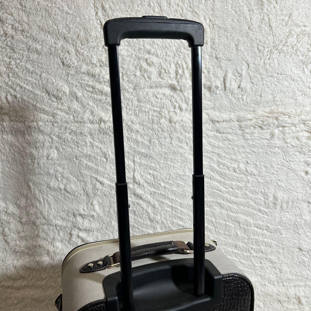 未使用　SWANY トランクキャリーバッグ クロコダイル型