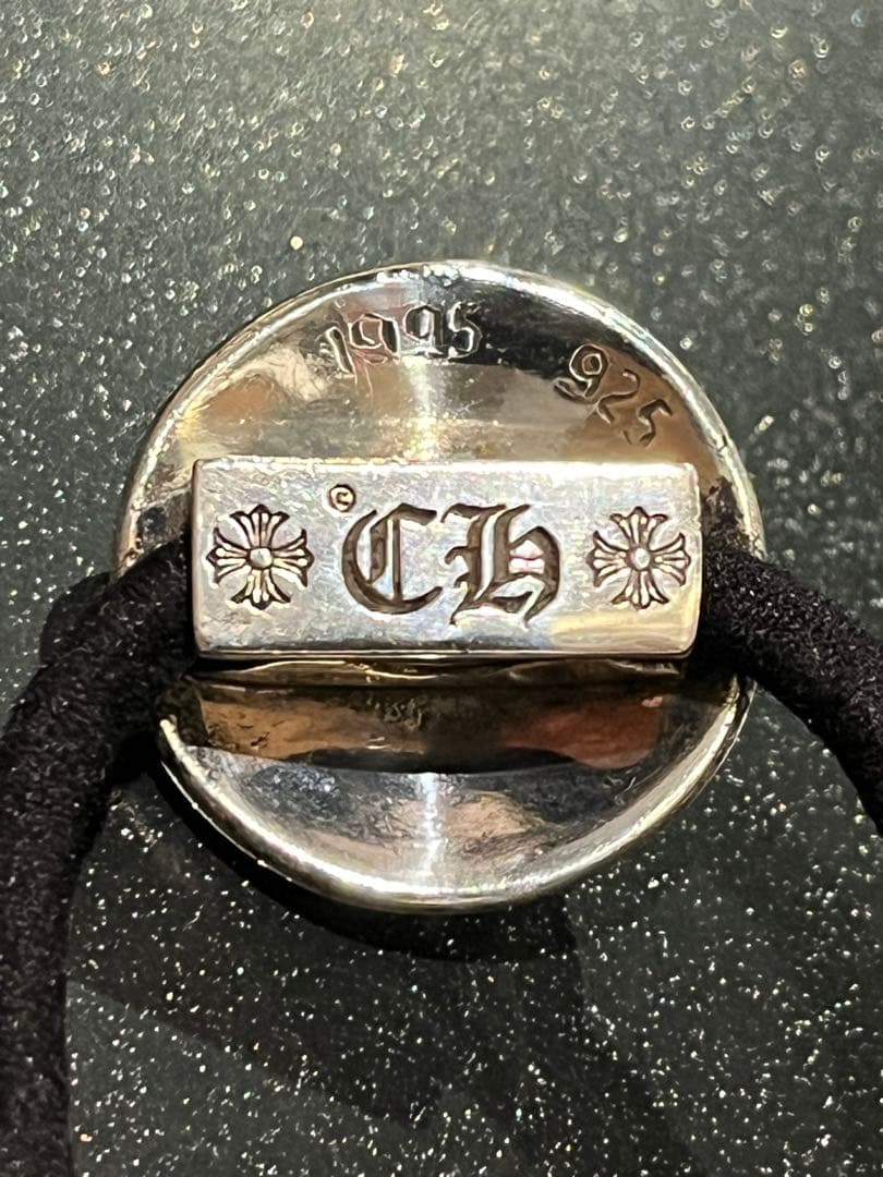 CHROME HEARTS ヘアバンド シルバー925 クロスボール