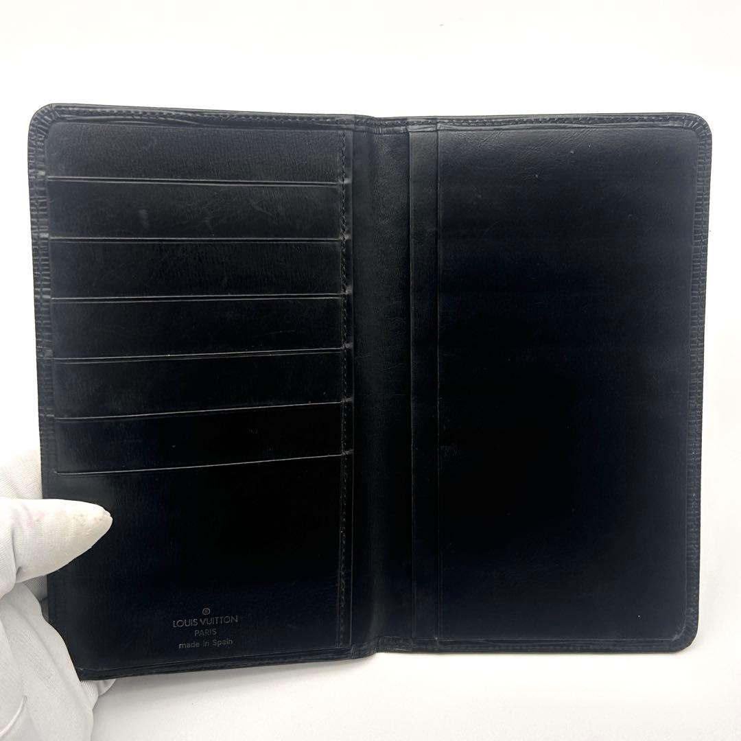 美品✨ LOUIS VUITTON エピ 長財布 ポルトカルトクレディ ブラック