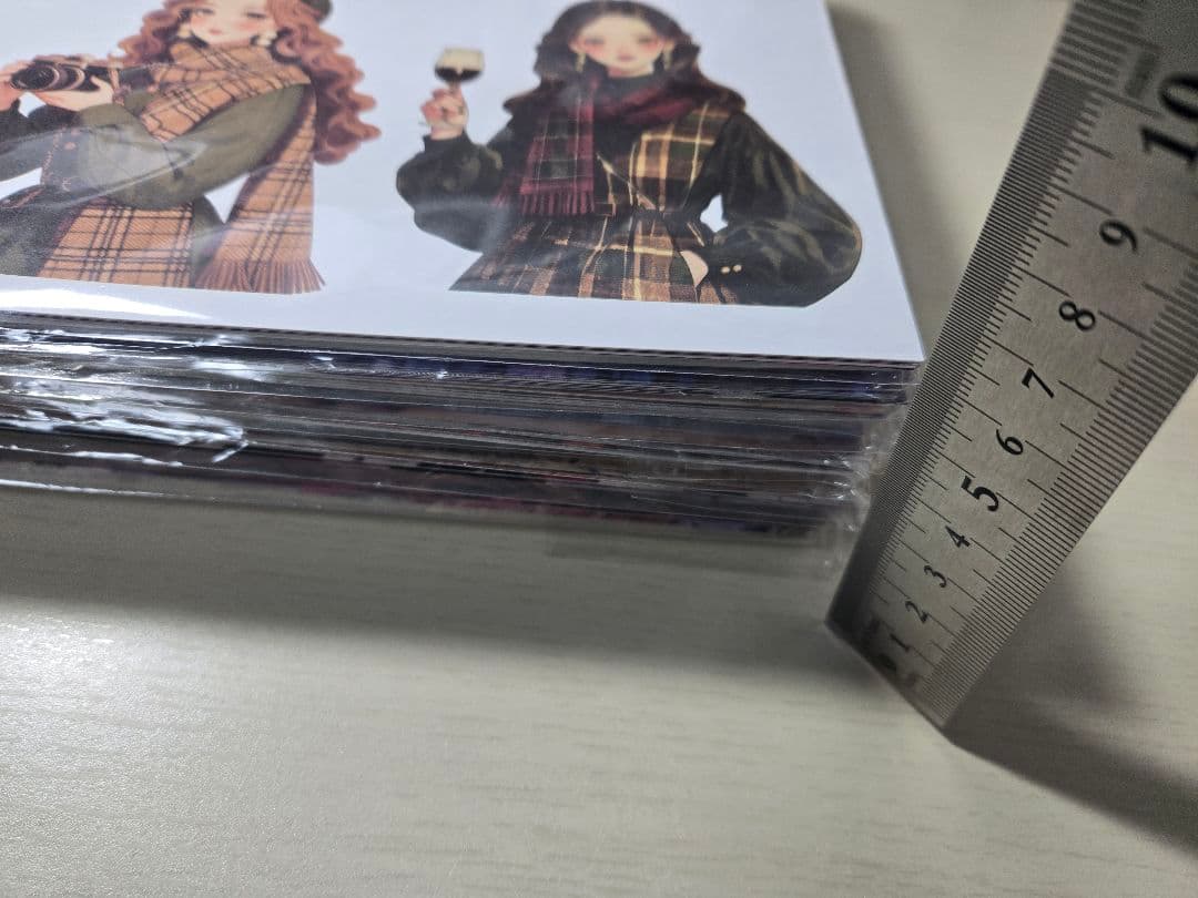 海外マステ　コラージ素材　人物ステッカー　ggaggong様　まとめ売り