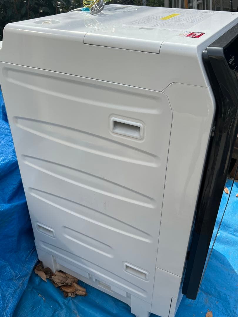 K 美品 SHARP ドラム式洗濯乾燥機ES-G11B-SL 2024