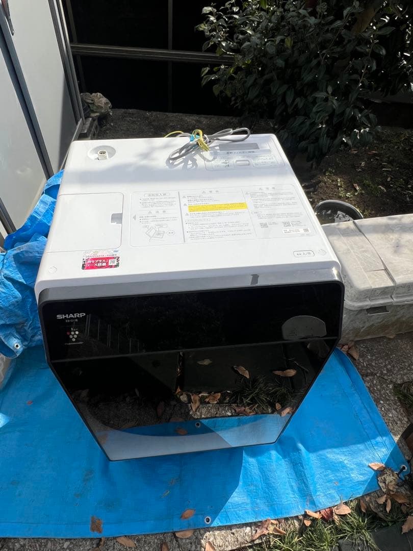 K 美品 SHARP ドラム式洗濯乾燥機ES-G11B-SL 2024