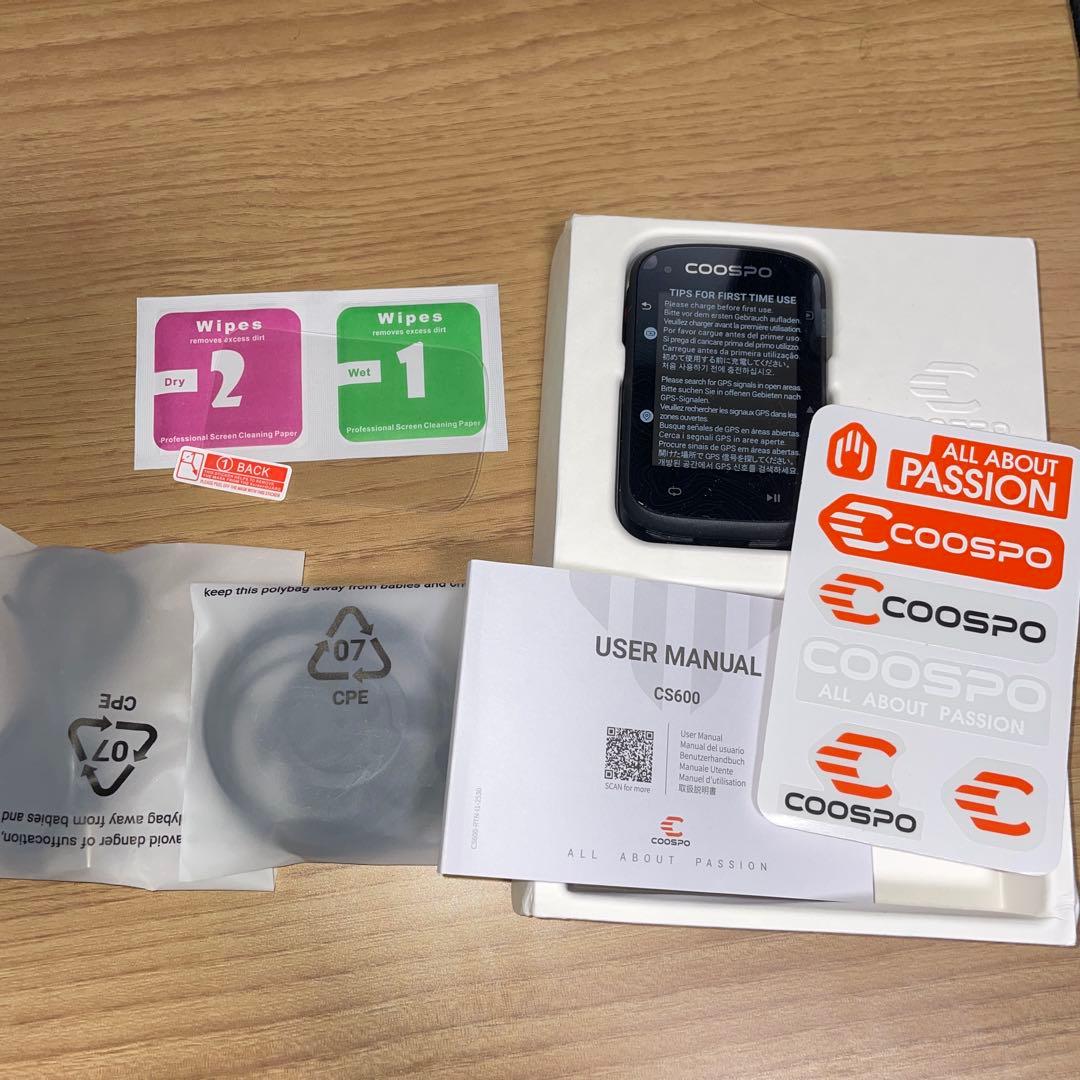 【新作】COOSPO CS600 サイコン サイクルコンピュータ