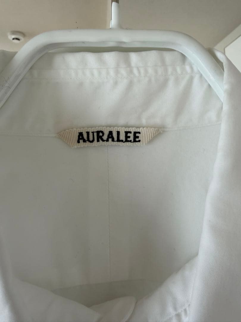 AURALEE 25awフィンクスコットンシャツ サイズ5