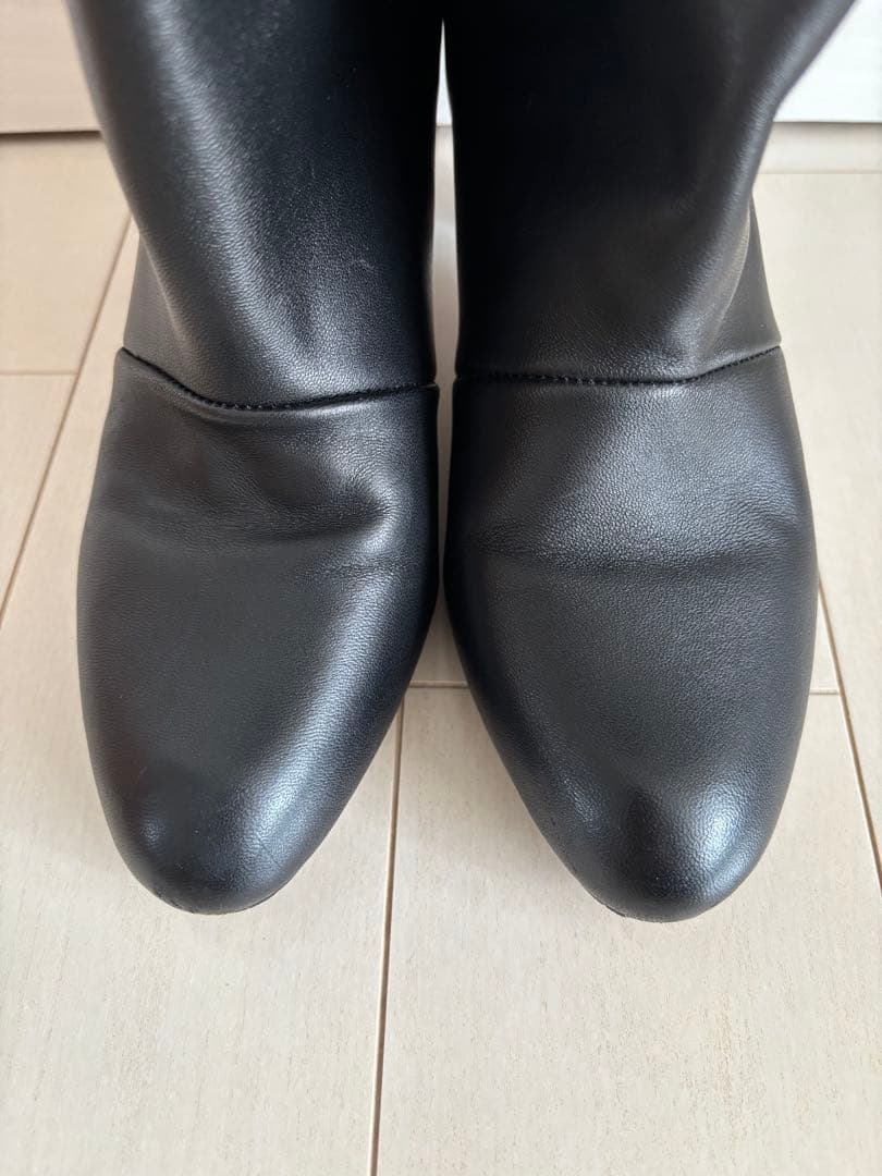スピック＆スパン　REMME/レメ 別注ミドルブーツ　ブラック 36