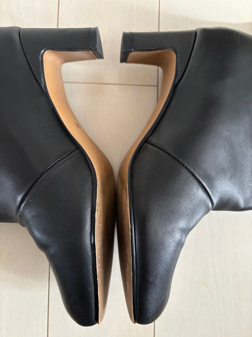 スピック＆スパン　REMME/レメ 別注ミドルブーツ　ブラック 36