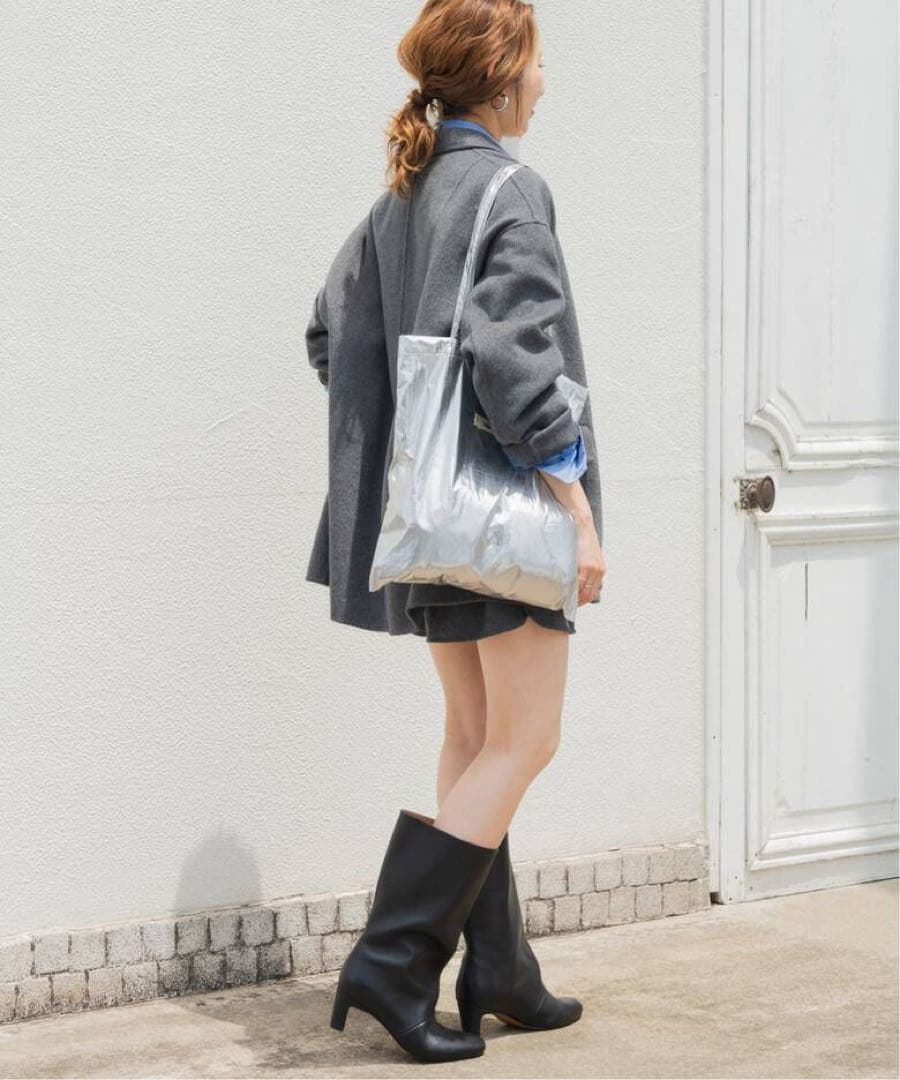 スピック＆スパン　REMME/レメ 別注ミドルブーツ　ブラック 36