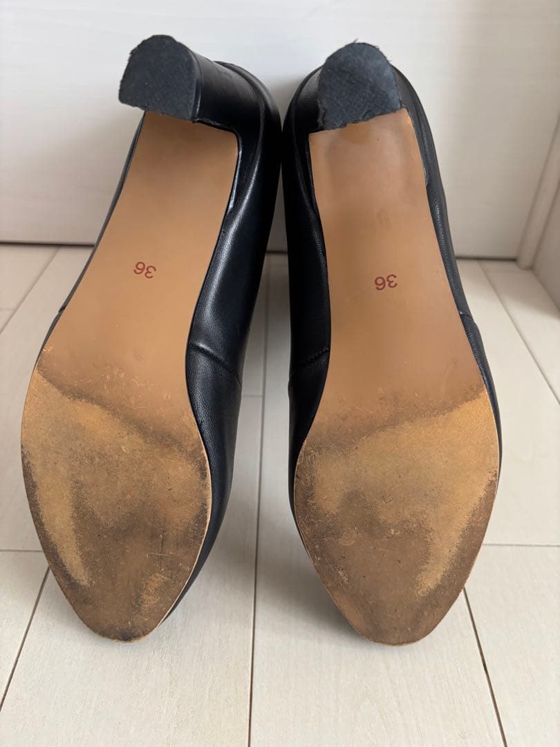 スピック＆スパン　REMME/レメ 別注ミドルブーツ　ブラック 36