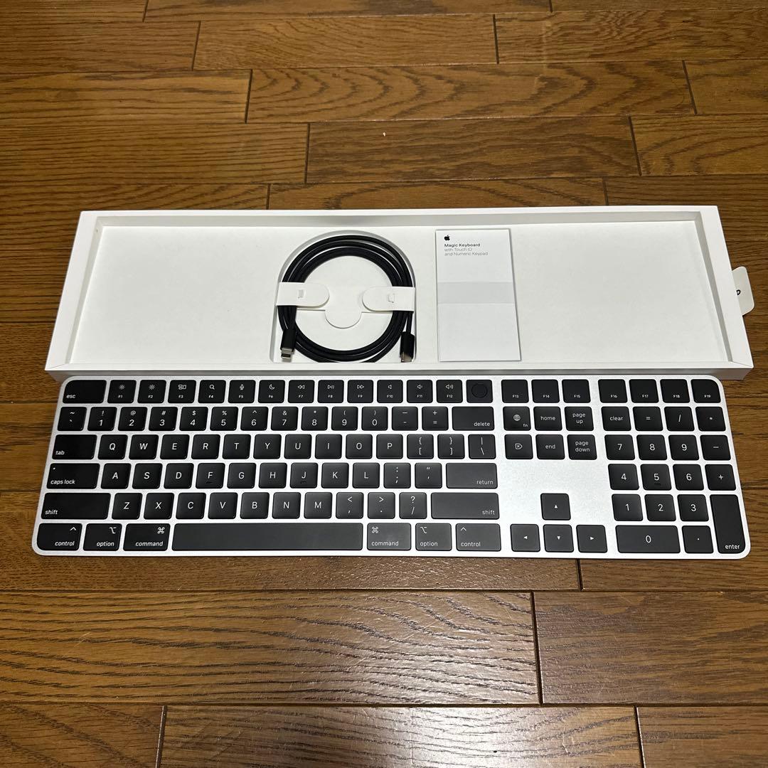 US配列｜Apple Magic Keyboard Touch ID ブラック