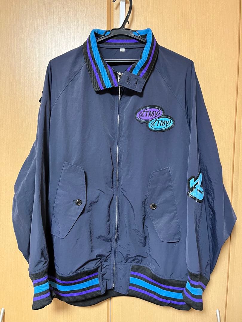 【ずとまよ】バーシティジャケット　ネイビー　XL