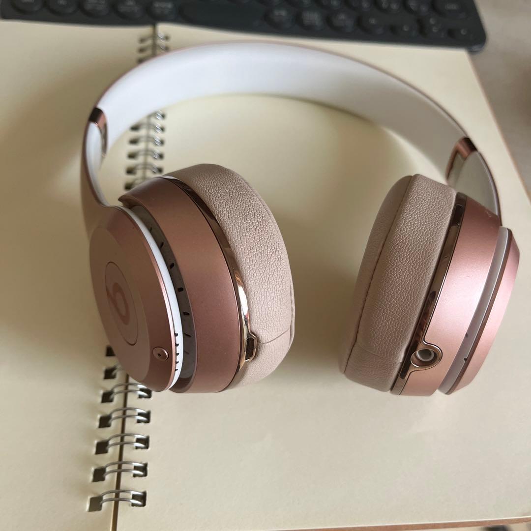 Beats Solo3 Wireless ヘッドホン ローズゴールド