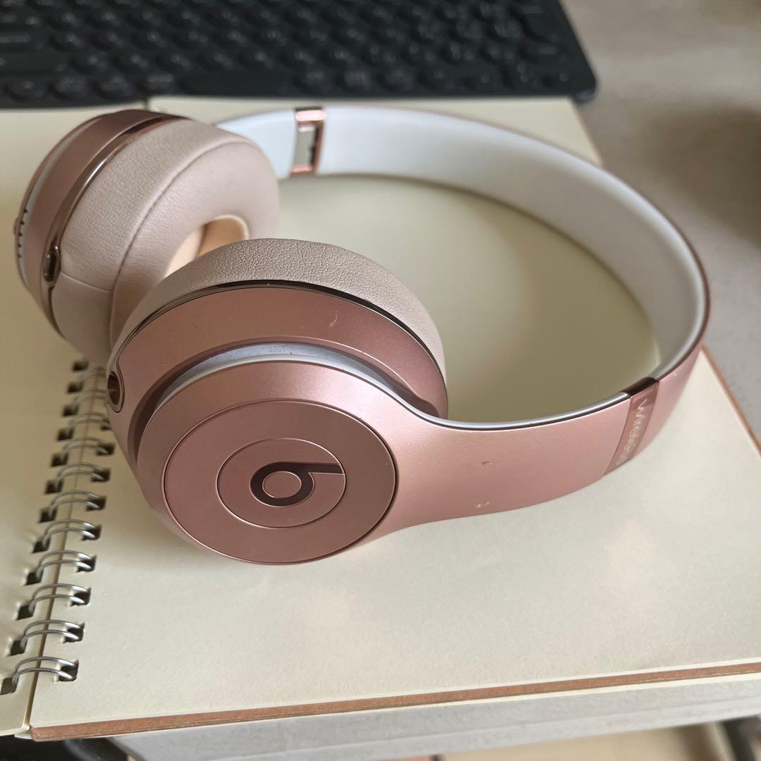 Beats Solo3 Wireless ヘッドホン ローズゴールド