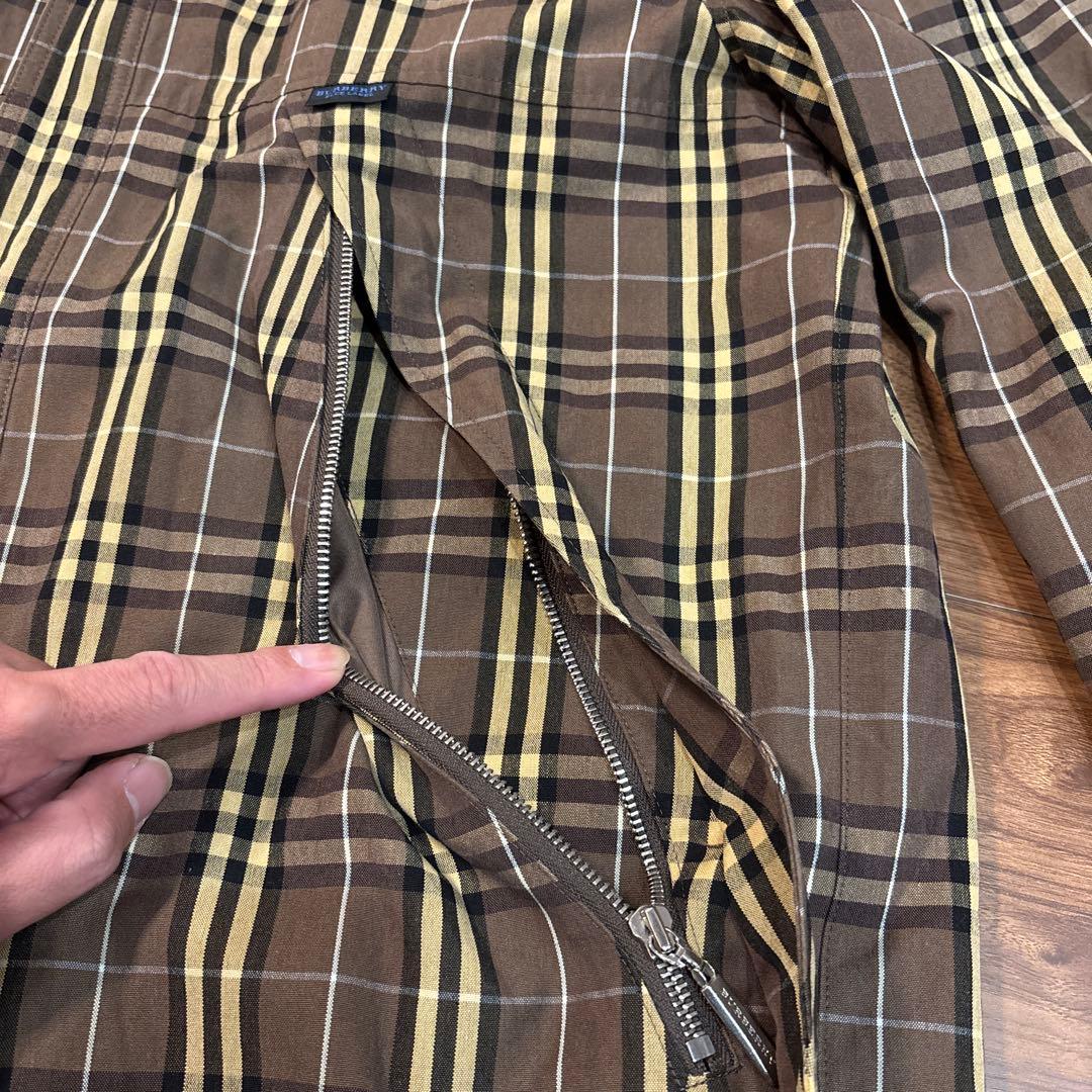 【美品】Burberry バーバリー ノヴァチェック ブルゾン ジャンパー L