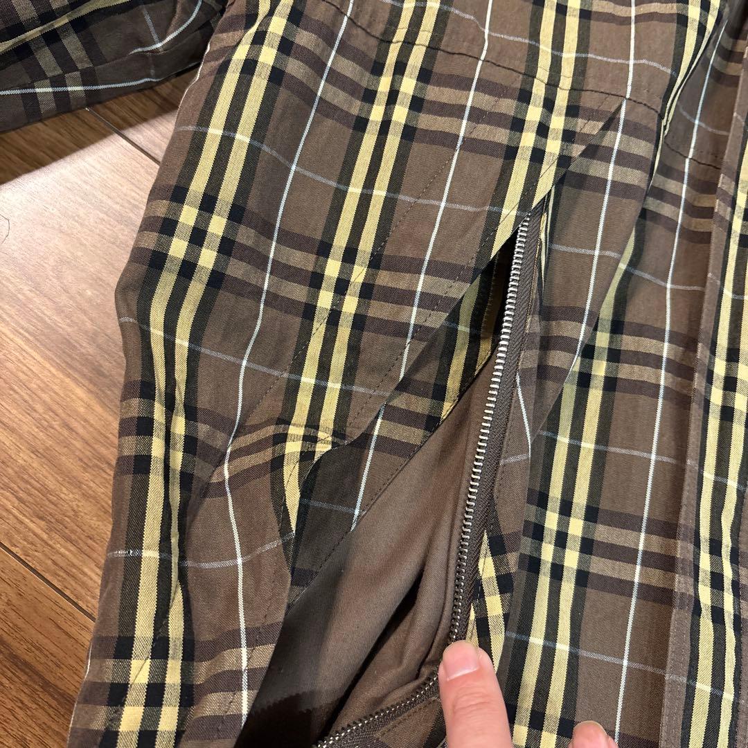 【美品】Burberry バーバリー ノヴァチェック ブルゾン ジャンパー L