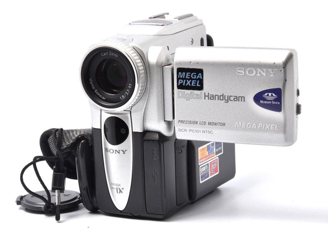 SONY DCR-PC101K デジタルビデオカメラ 新品miniDV３個付き
