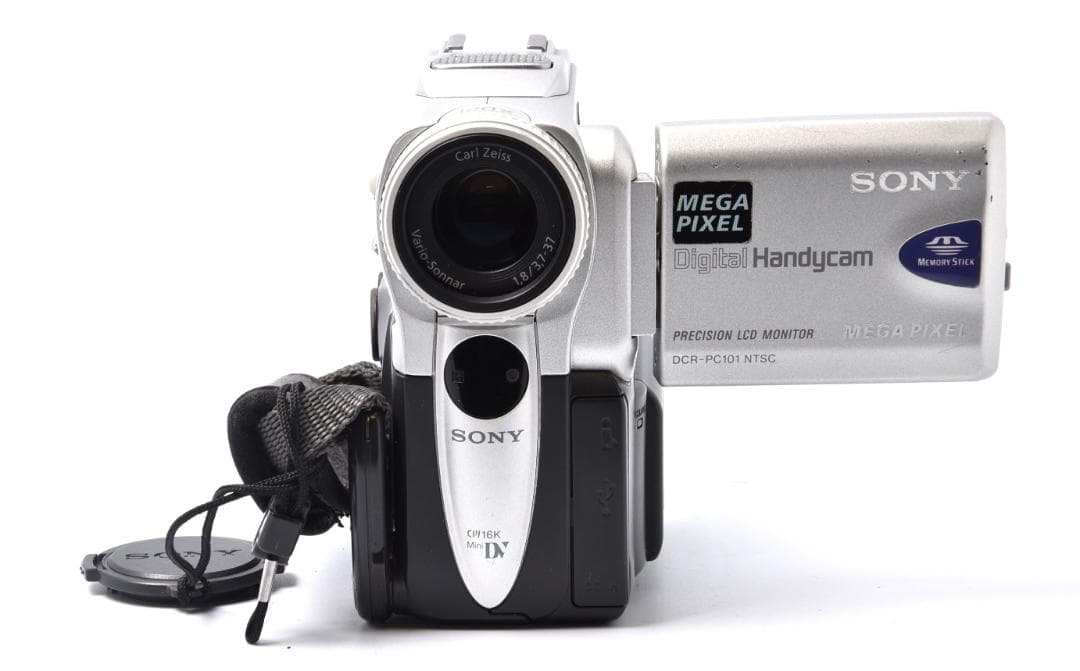 SONY DCR-PC101K デジタルビデオカメラ 新品miniDV３個付き