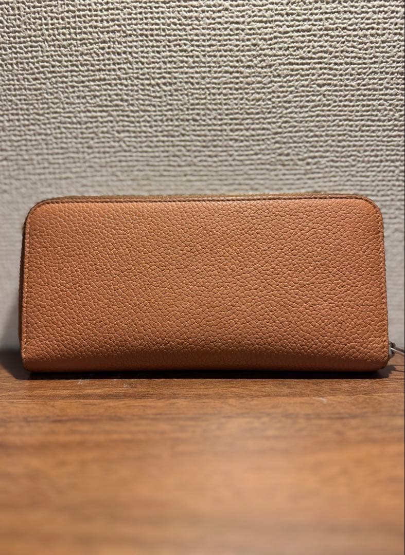 LOEWE ブランド オープン ウォレット グレインカーフ