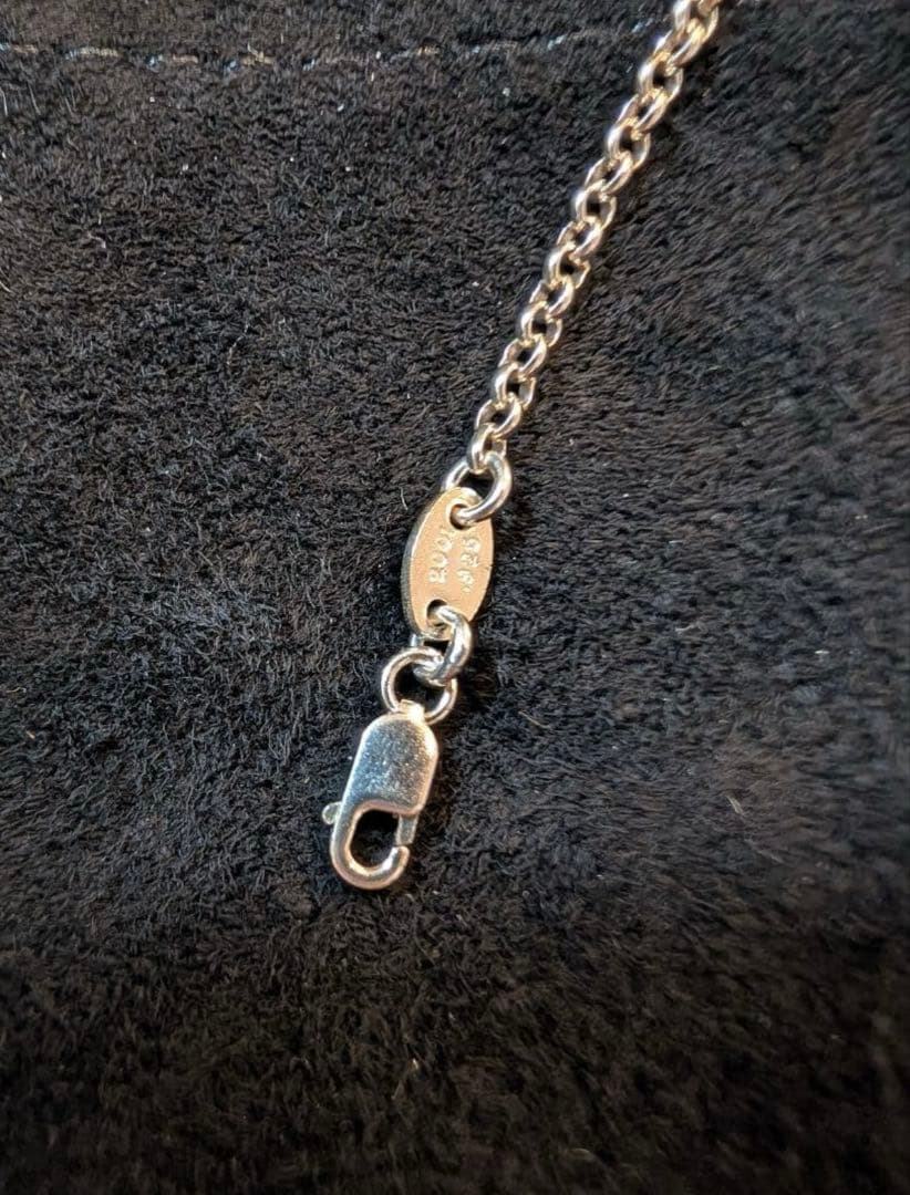 クロムハーツ インヤン チャーム（スモール）＆ ロールチェーン18インチ　セット