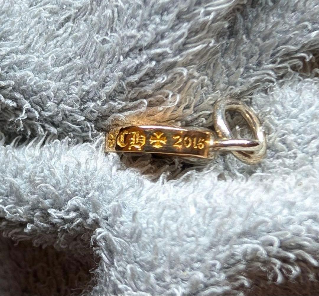 クロムハーツ インヤン チャーム（スモール）＆ ロールチェーン18インチ　セット