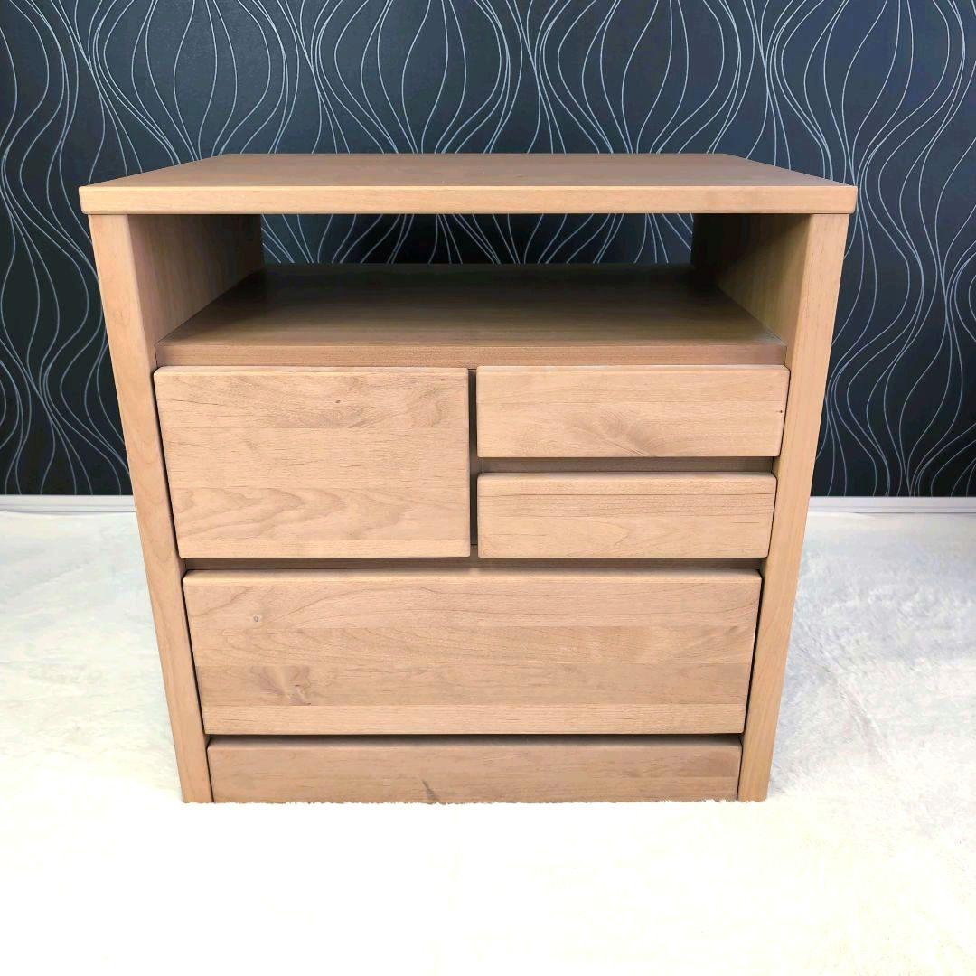 りり　美品 サンコウ AVチェスト ティアラ 60-2NA 棚 チェスト