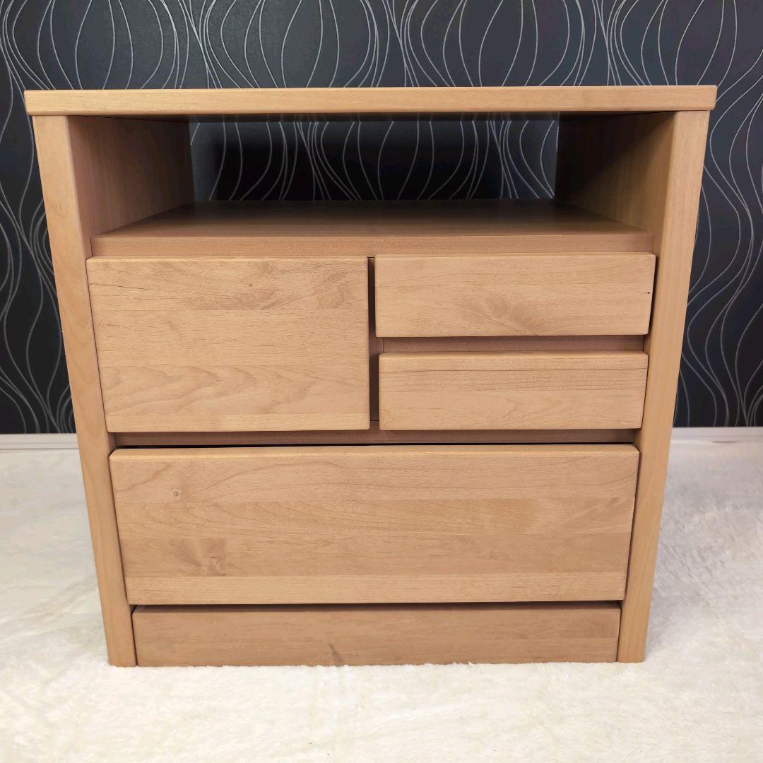 りり　美品 サンコウ AVチェスト ティアラ 60-2NA 棚 チェスト