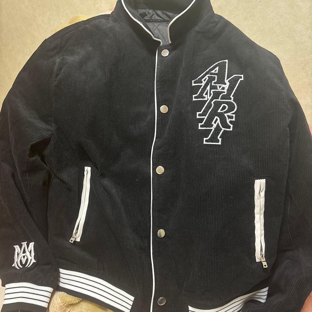 AMIRI CORDUROY TEDDY JACKET BLACK アミリ