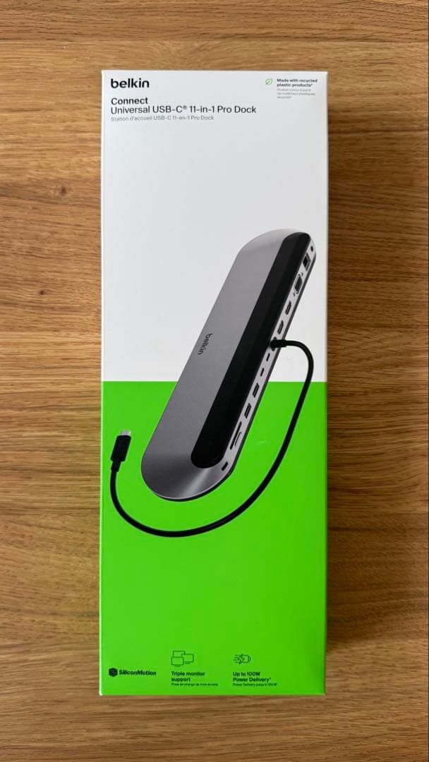 Belkin 11-in-1 USB-C ドッキングステーション 4K対応