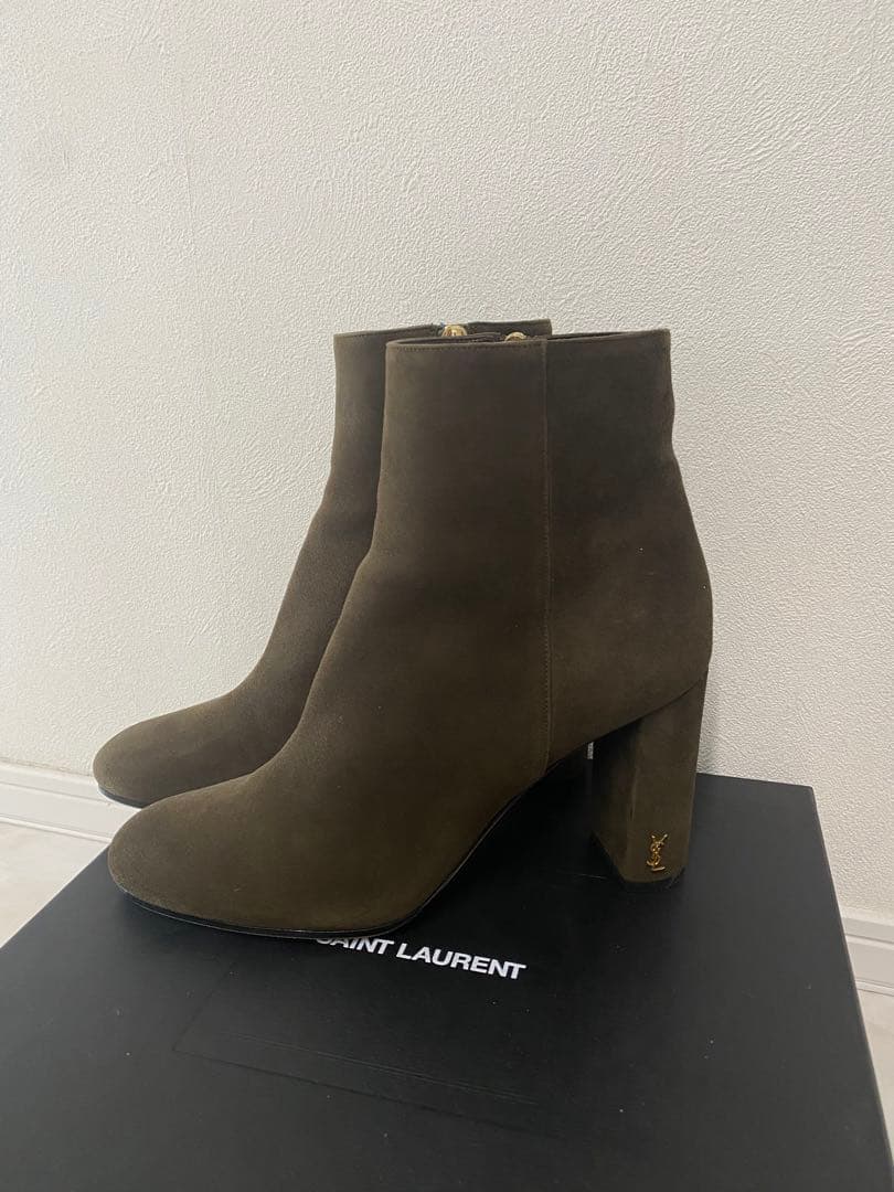 YSL イヴサンローラン　ショートブーツ　美品　37