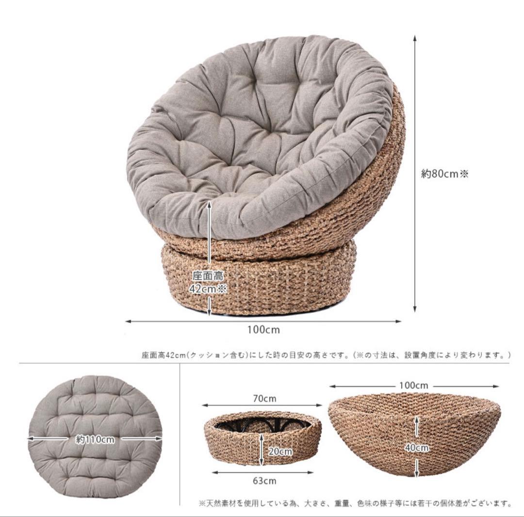 パパサンチェア　ウォーターヒヤシンス