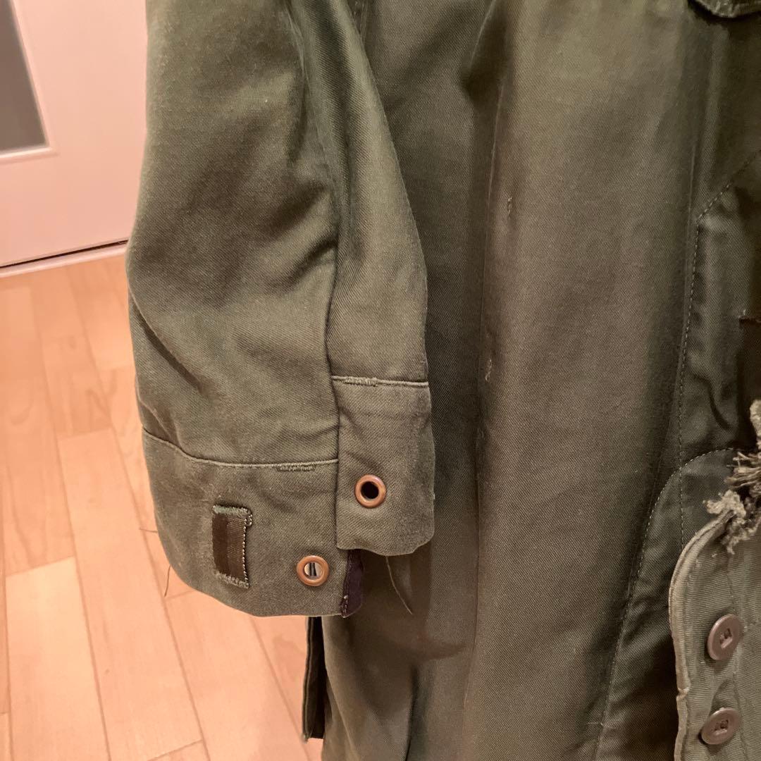【美品】リメイクミリタリージャケット