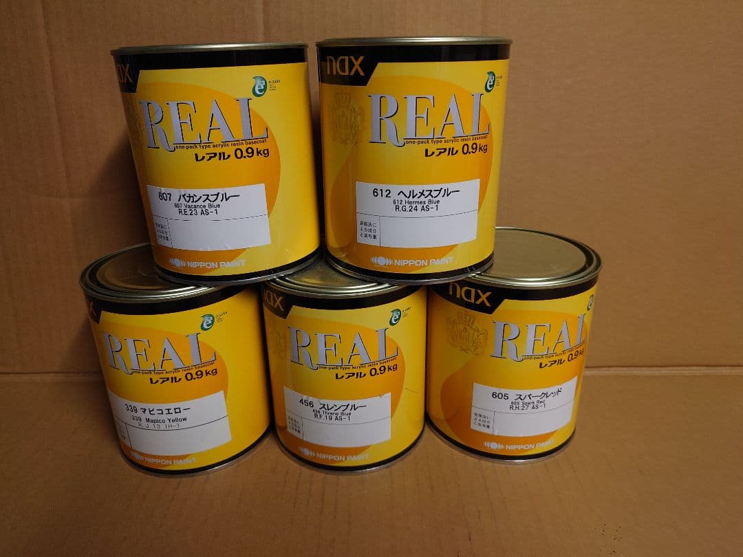 日本ペイント　レアル5缶セット