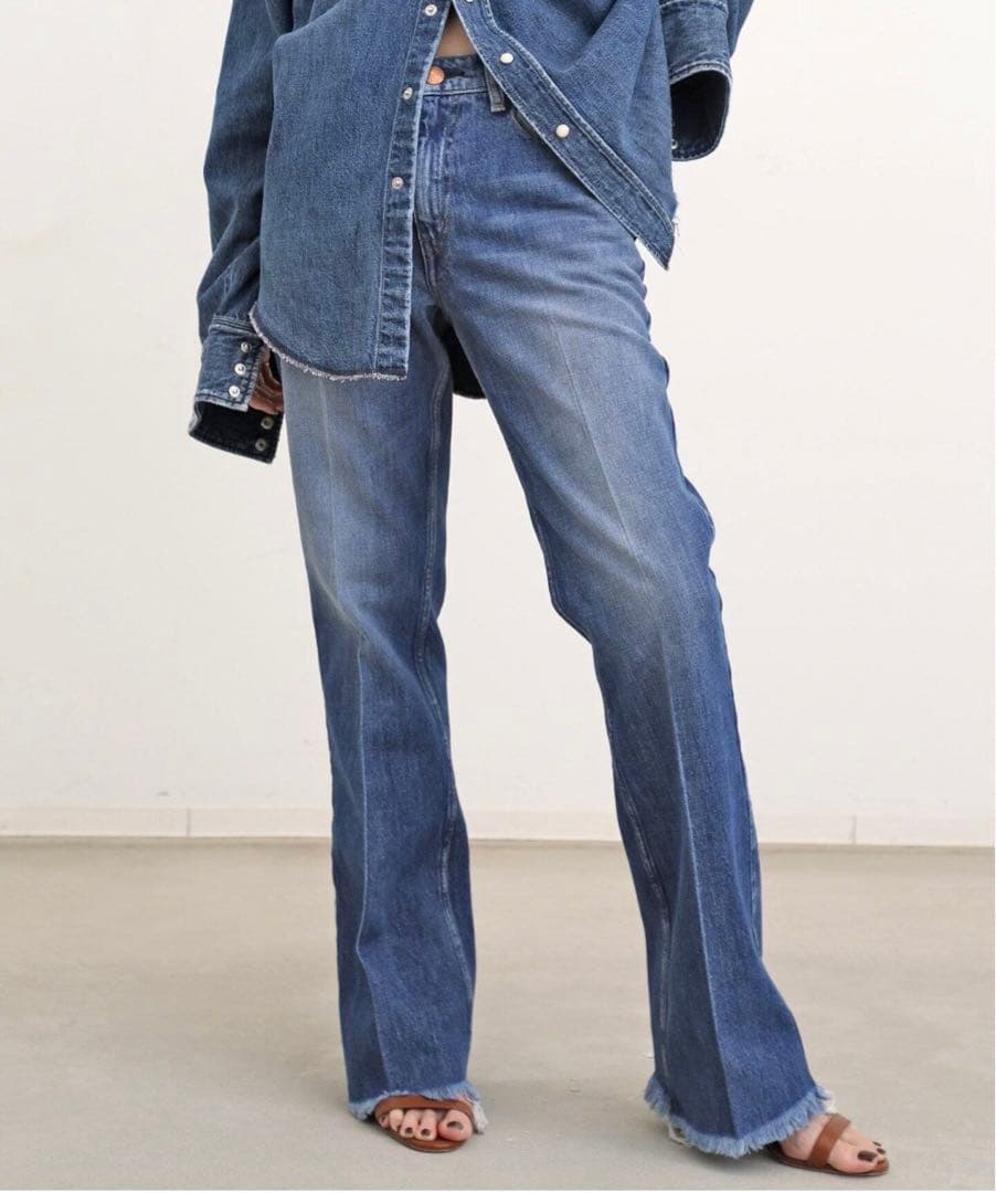 【値下げ】 レッドカード　デニム　L'Appartement DEUXIEME